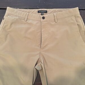 Banana Republic Performance Men's Slim City Pant- olive green